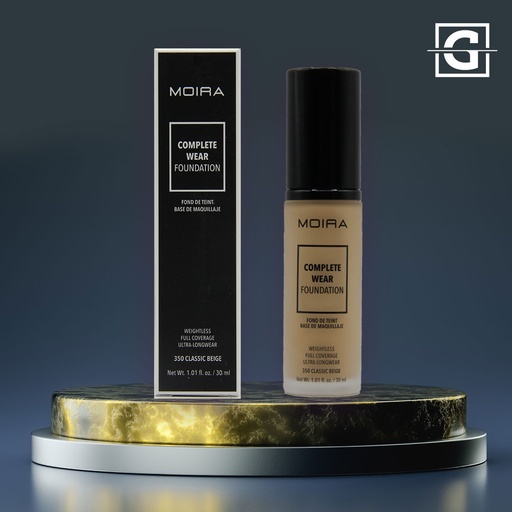MOIRA BASE DE MAQUILLAJE COMPLETE WEAR 350 CLASSIC BEIGE