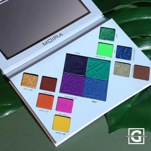 MOIRA PALETA DE SOMBRAS WILD IN COLORS