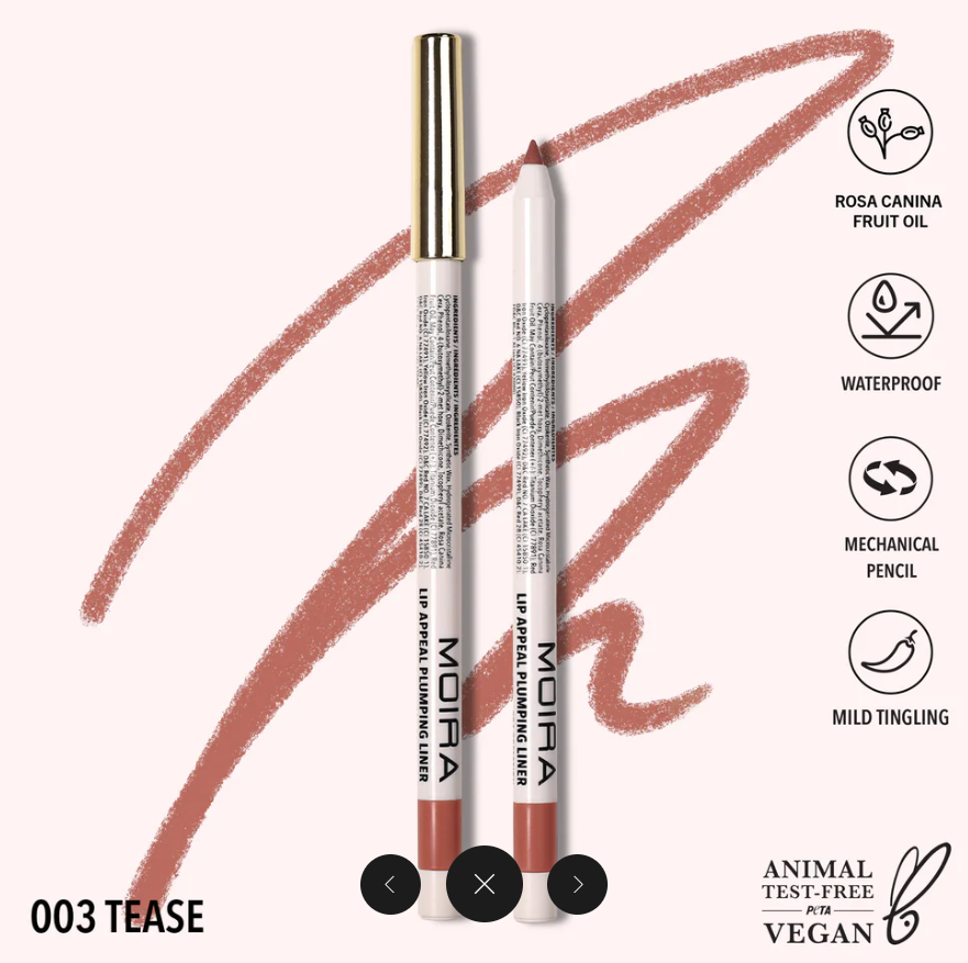 MOIRA DELINEADOR DE LABIOS LIP APPEAL PLUMPING LINER 003 TEASE