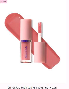 MOIRA LABIAL HIDRATANTE LIP GLAZE OIL PLUMPER 06 COPYCAT