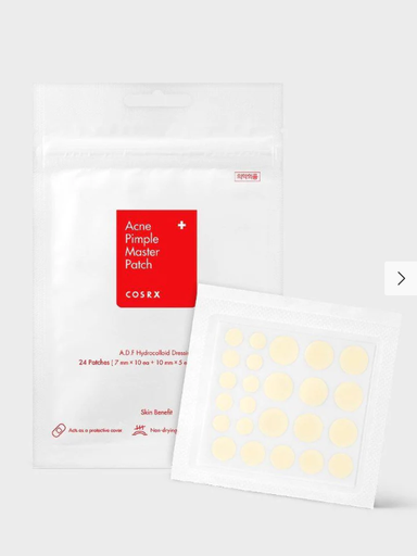 COSRX PARCHES PARA ACNE Y ESPINILLAS PIMPLE MASTER PATCH  24 PZAS