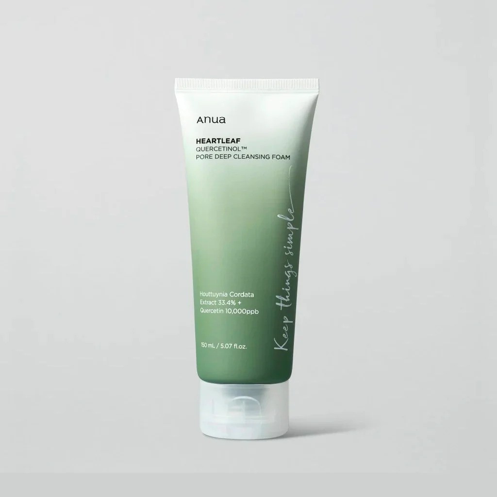 ANUA ESPUMA LIMPIADORA EXFOLIANTE QUERCETINOL PORE DEEP CLEASING FOAM 150 ML