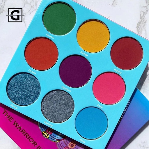 JUVIAS PALETA DE SOMBRAS THE WARRIOR III