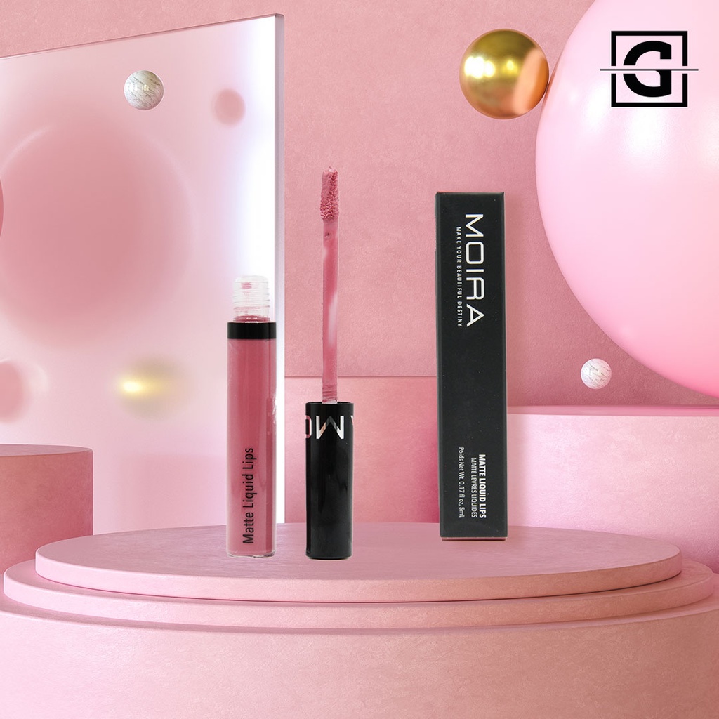 MOIRA LABIAL LIQUIDO MATTE INDELEBLE 024 ROSEY