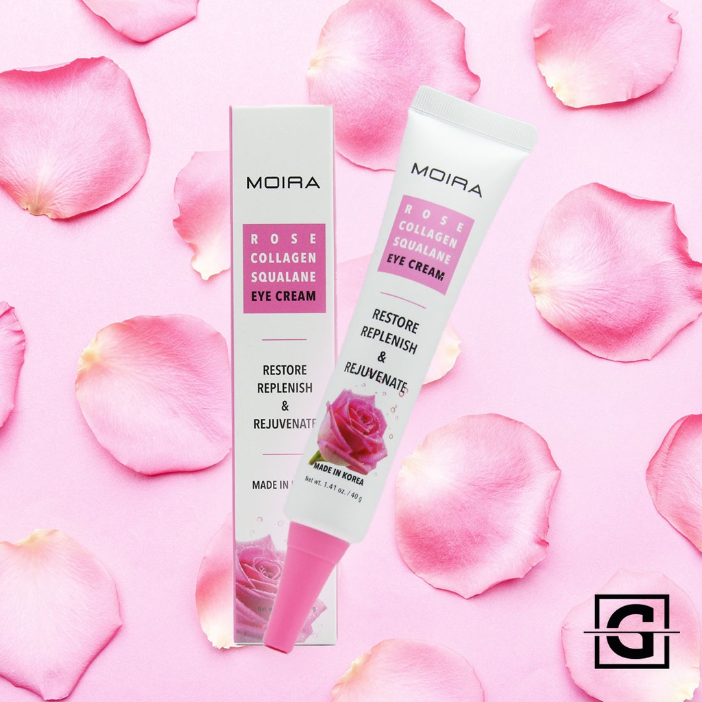 MOIRA HIDRATANTE PARA CONTORNO DE OJOS CON COLAGENO Y ROSAS