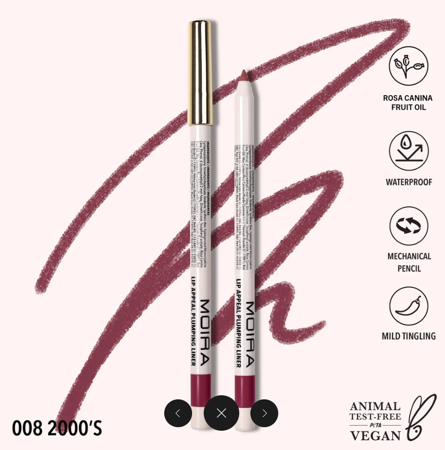 MOIRA DELINEADOR DE LABIOS LIP APPEAL PLUMPING LINER 008 DECADAS 2000