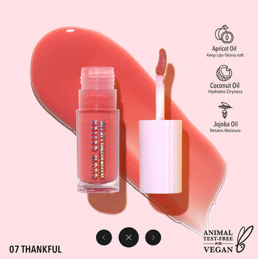 [816180029225 GLO007] MOIRA LABIAL HIDRATANTE GLOW GETTER 007 THANKFUL