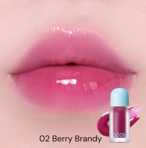 [8809835060676] TOCOBO BALSAMO LABIAL JUICY BERRY PLUMPING LIP OIL 02 BERRY BRANDY