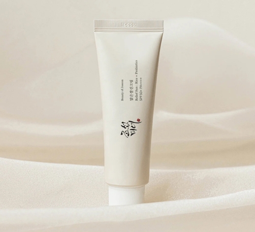 [8809782555508] BEAUTY OF JOSEON BLOQUEADOR SOLAR RELIEF SUN RICE + PROBIOTICS SPF50 + PA++++   50ML
