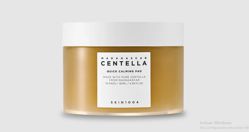 [8809576261387] SKIN 1004 TONICO EN PADS CALMANTES MADAGASCAR CENTELLA  QUICK CALMING PAD 70 PZAS