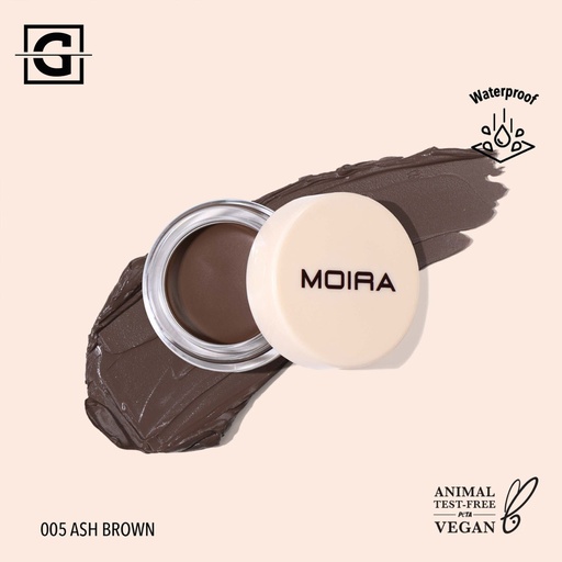 [840222303141 BWP005] MOIRA POMADA PARA CEJAS DEFINE Y MOLDEA 005 ASH BROWN